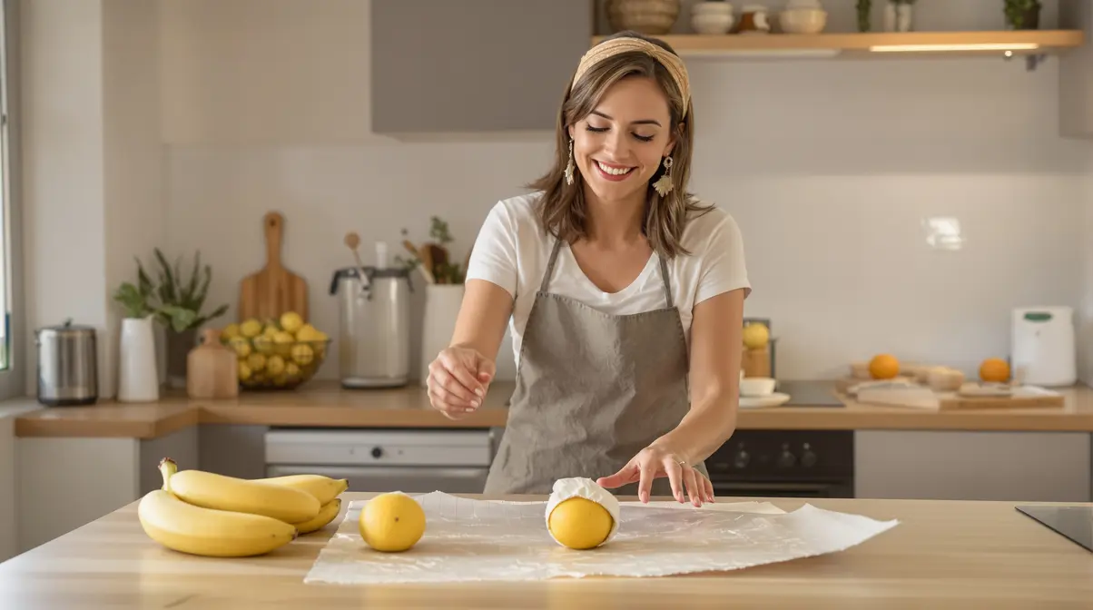 « Elles ne noircissent plus » : mon astuce toute simple pour garder vos bananes bien fraîches très longtemps « Elles ne noircissent plus » : mon astuce toute simple pour garder vos bananes bien fraîches très longtemps