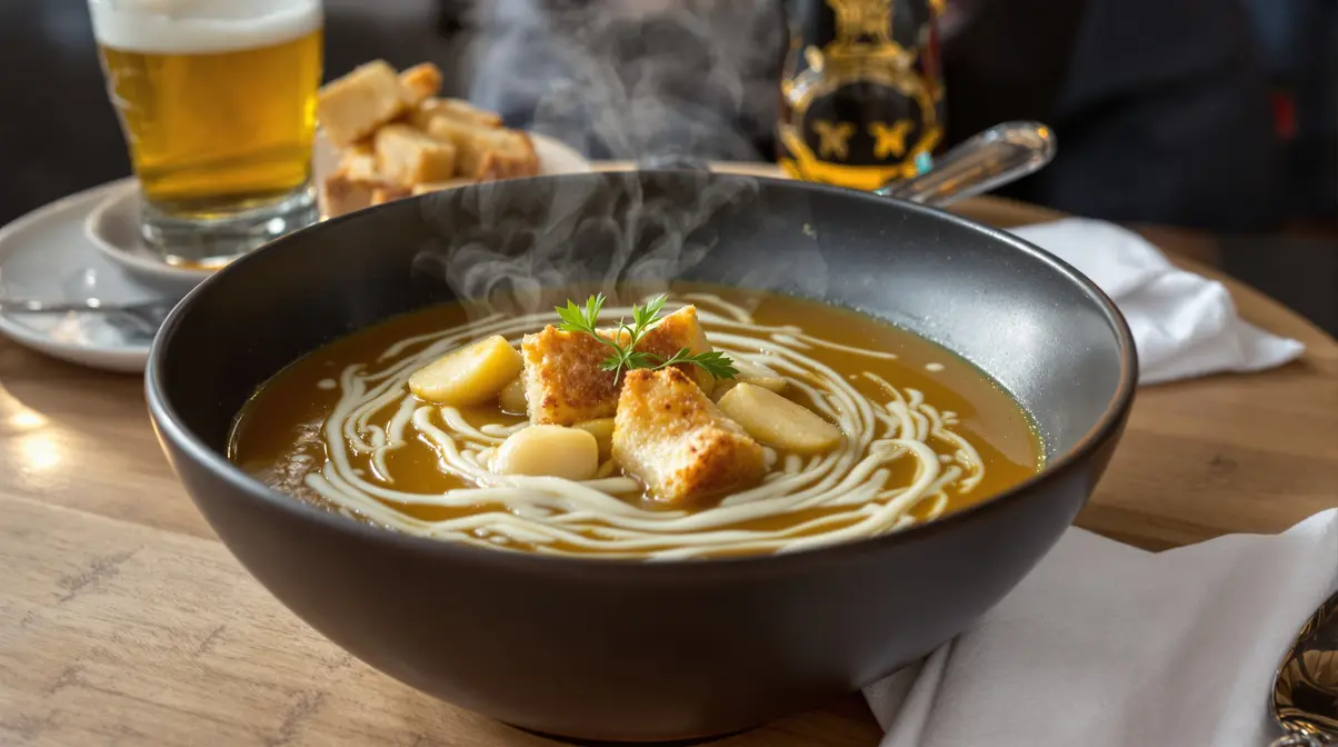 Soupe de chicons à la bière belge : la recette de Carlo à refaire cet hiver Soupe de chicons à la bière belge : la recette de Carlo à refaire cet hiver